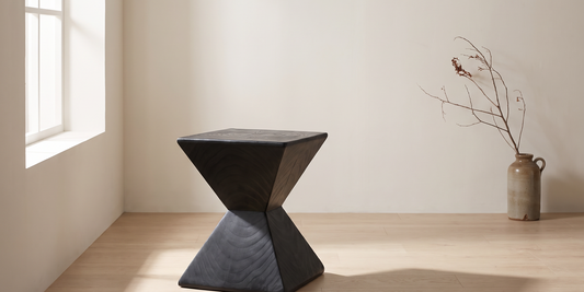 Kaya Hourglass Side Table