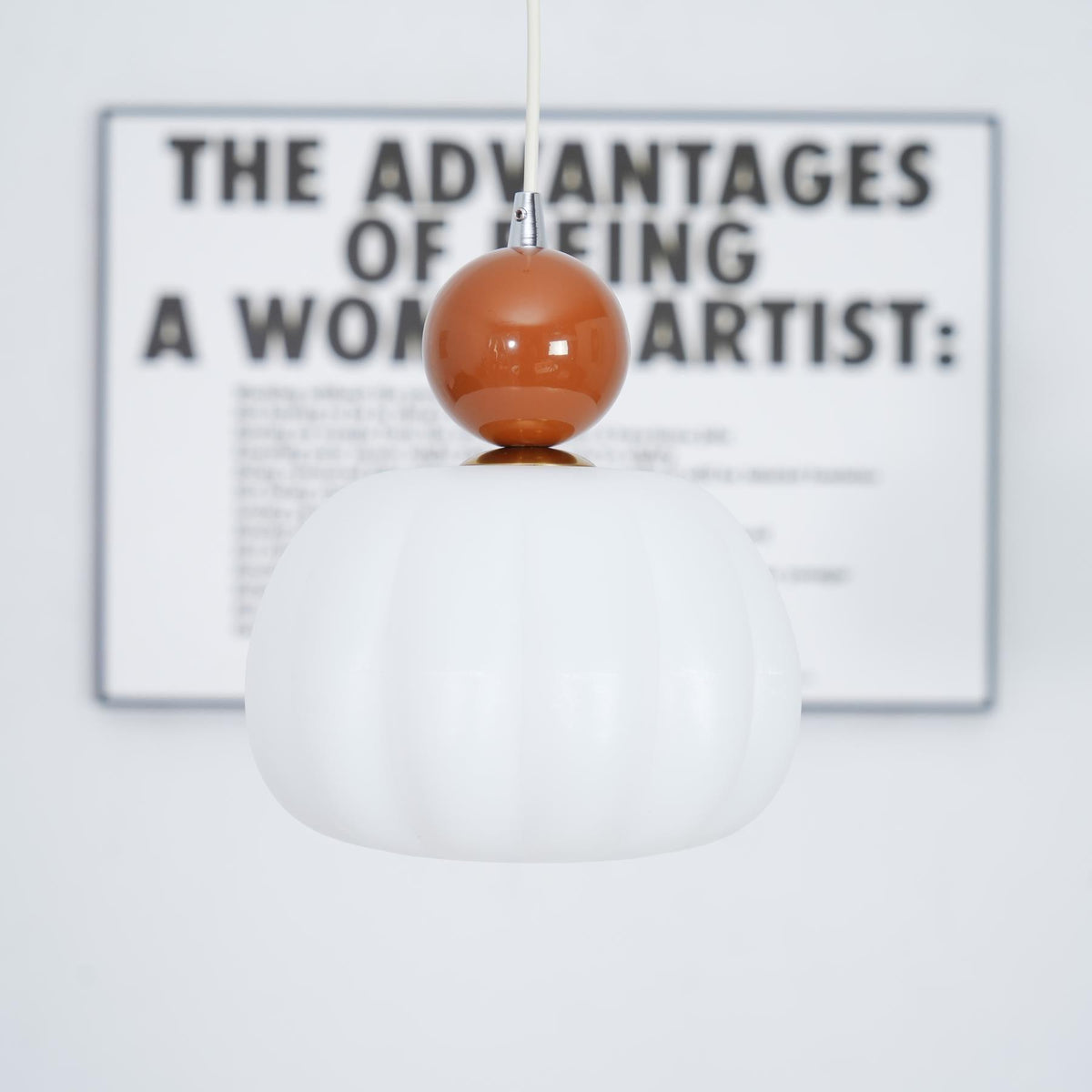 Yedra Pendant Lamp | Organic Round Acrylic Design