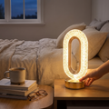 Stellora | 3D Crystal LED Night Light | Rechargeable Touch Dimming Lamp