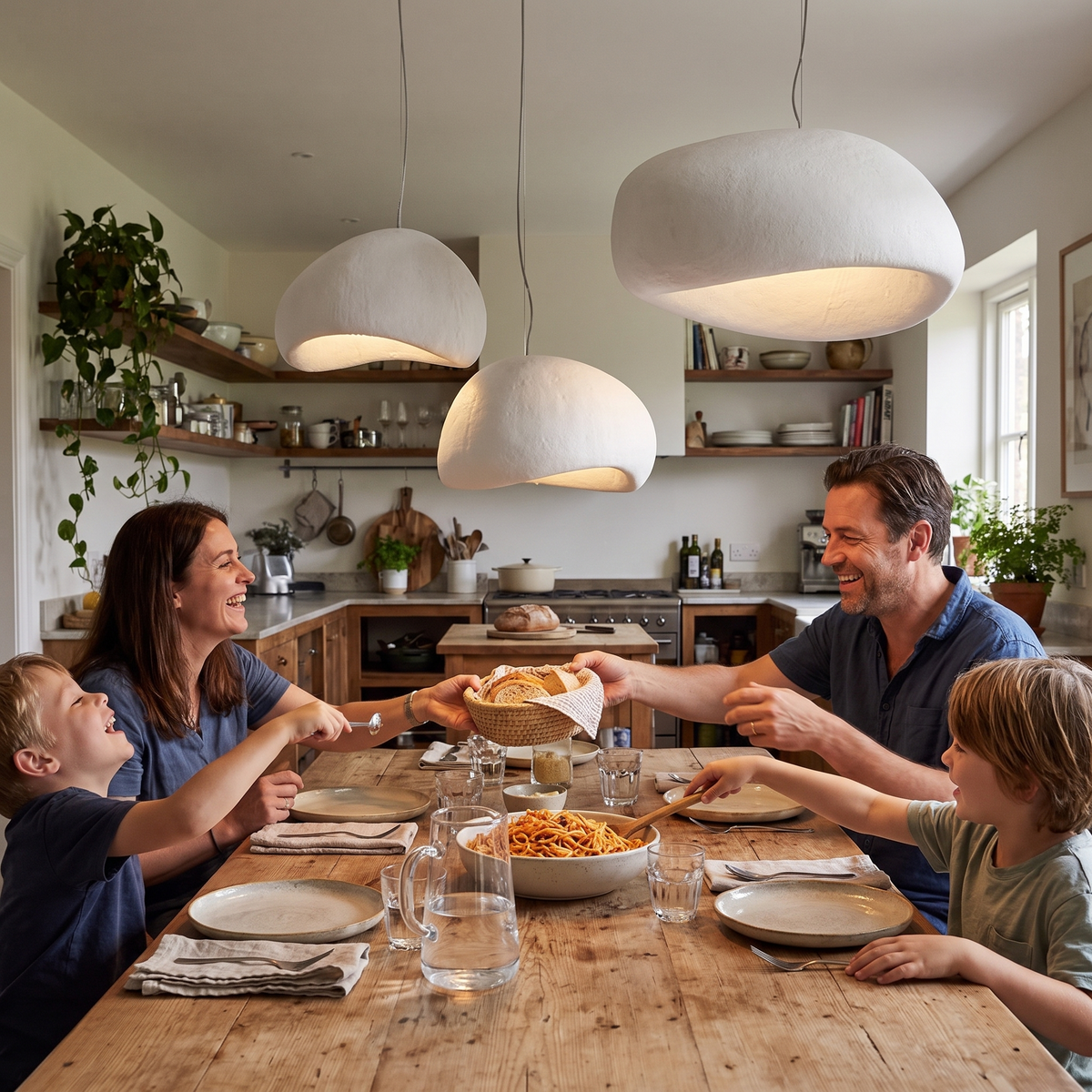 Zenith Glow | Modern LED Chandelier | Nordic Design & Handmade Quality