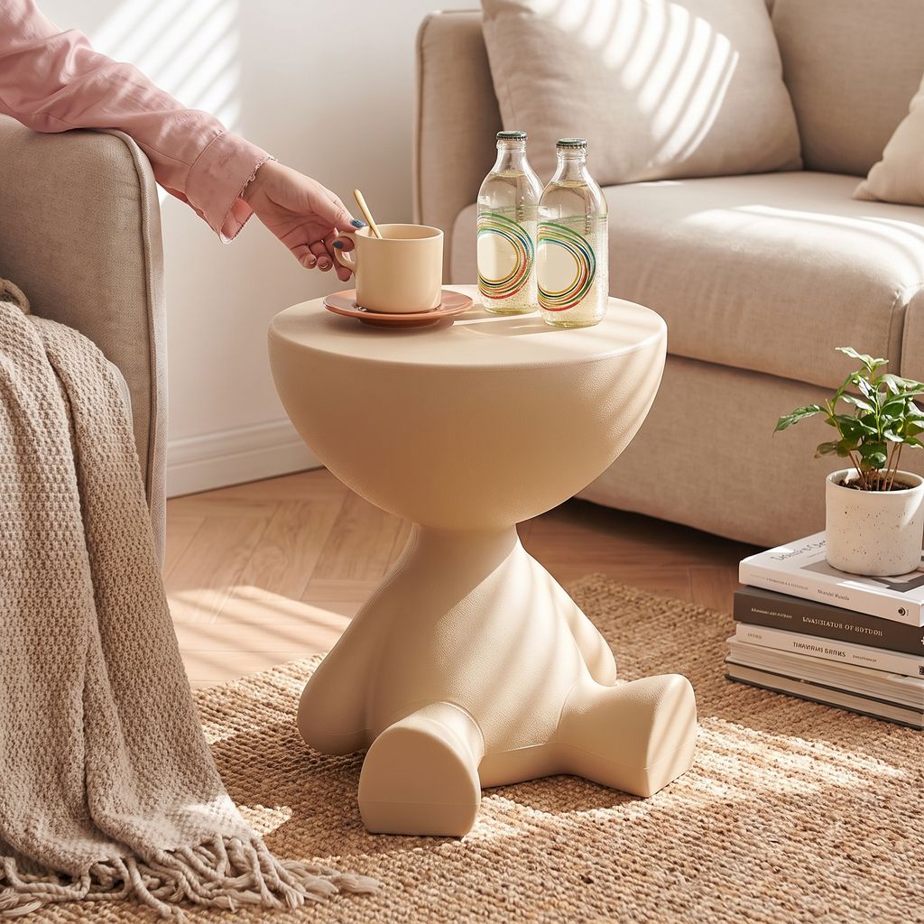 Cartoon Bear Side Table | Modern Creative Coffee Table