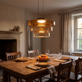 Glass Pendant Lamp | Bauhaus Style Hanging Light