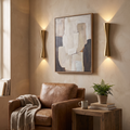 Modern gold wall light, Nordic up and down waterproof lamp