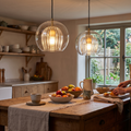Modern Glass Pendant Light | Elegant Ambient Lighting
