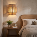 RattanGlow | Handwoven Rattan Wall Lamp
