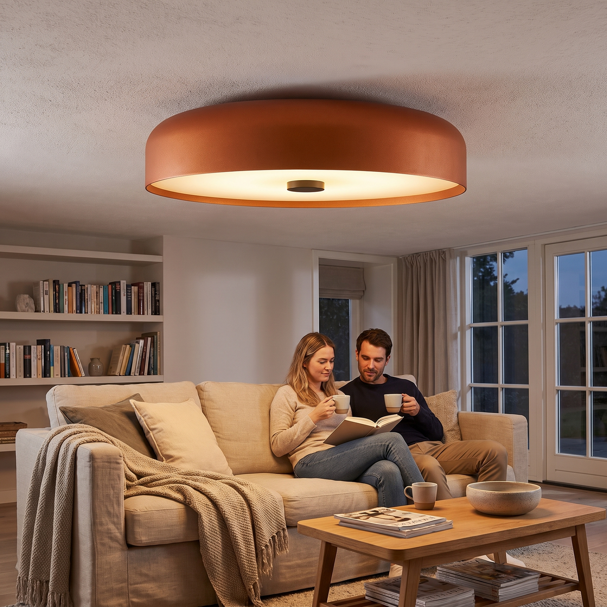 Nordic retro ceiling light