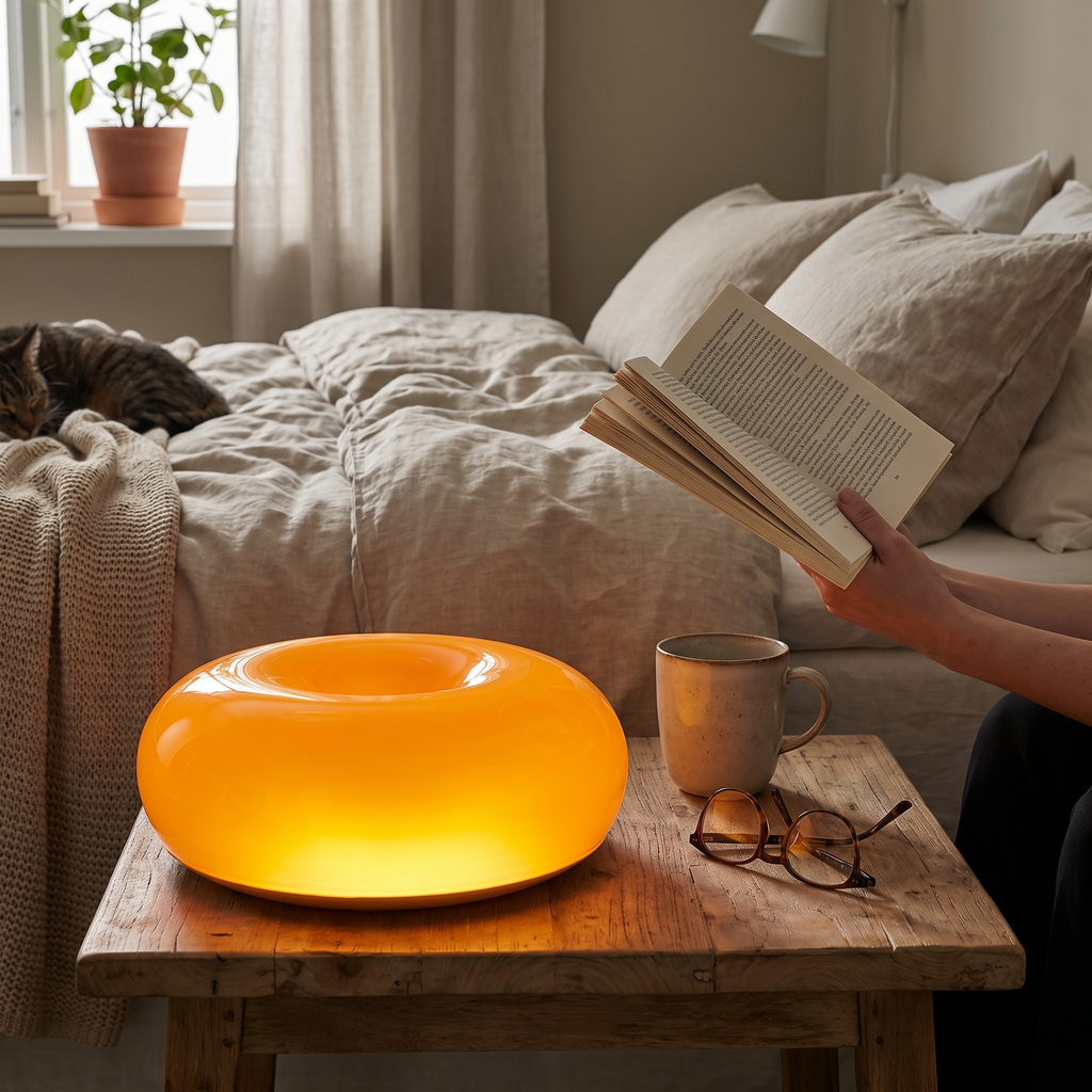 Bauhaus Donut Lamp | Modern LED Table & Wall Light