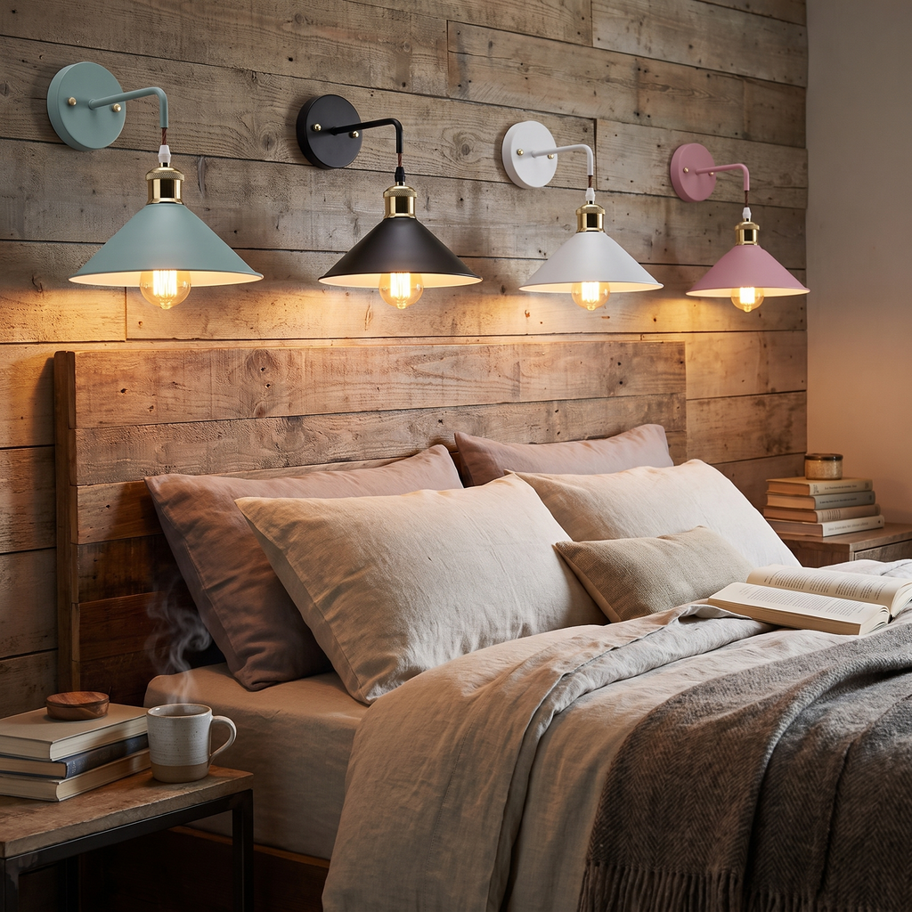 Modern Metal Wall Sconce | Industrial Oil-Rubbed Wall Light Fixture