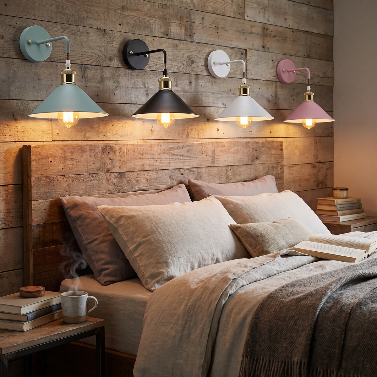 Modern Metal Wall Sconce | Industrial Oil-Rubbed Wall Light Fixture