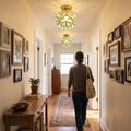 Nordic petal aisle ceiling lamp for corridors and bedrooms