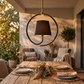 LumiLoop rechargeable pendant, modern minimalist hanging light