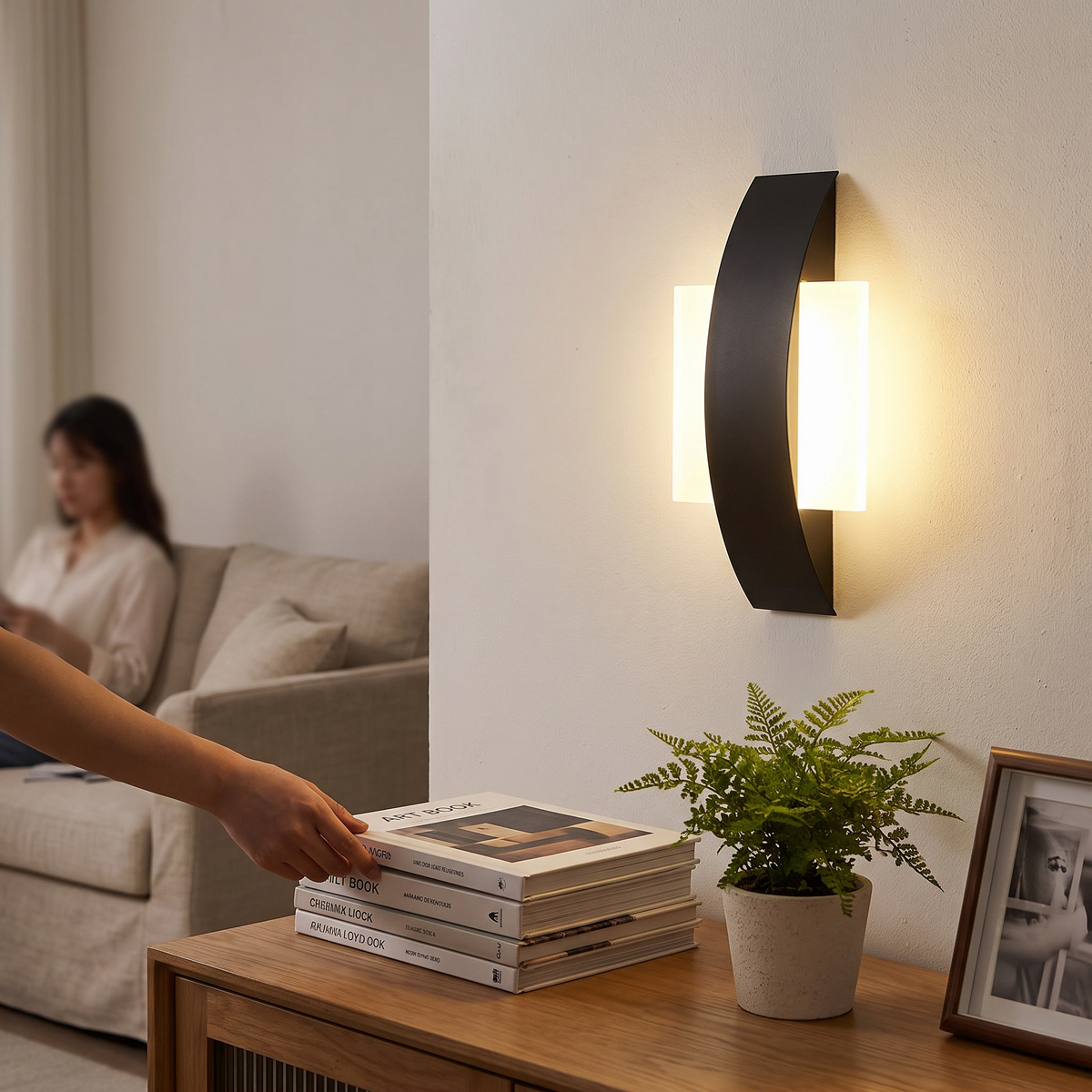 Acrylic Wall Lamp | Minimalist Ambient Lighting Design