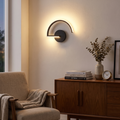 Curves line LED wall light in modern minimalist arc design