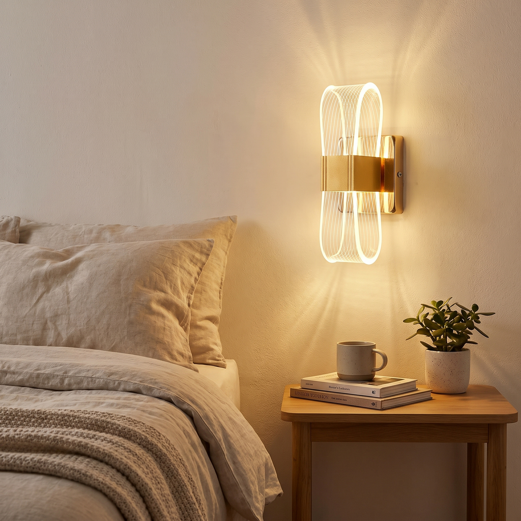 Nordic Luxury LED Wall Lamp | Modern Aluminium Decorative Light