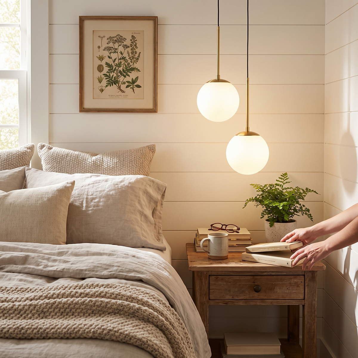 Luna Pendant Light | Nordic Modern Glass Globe Design
