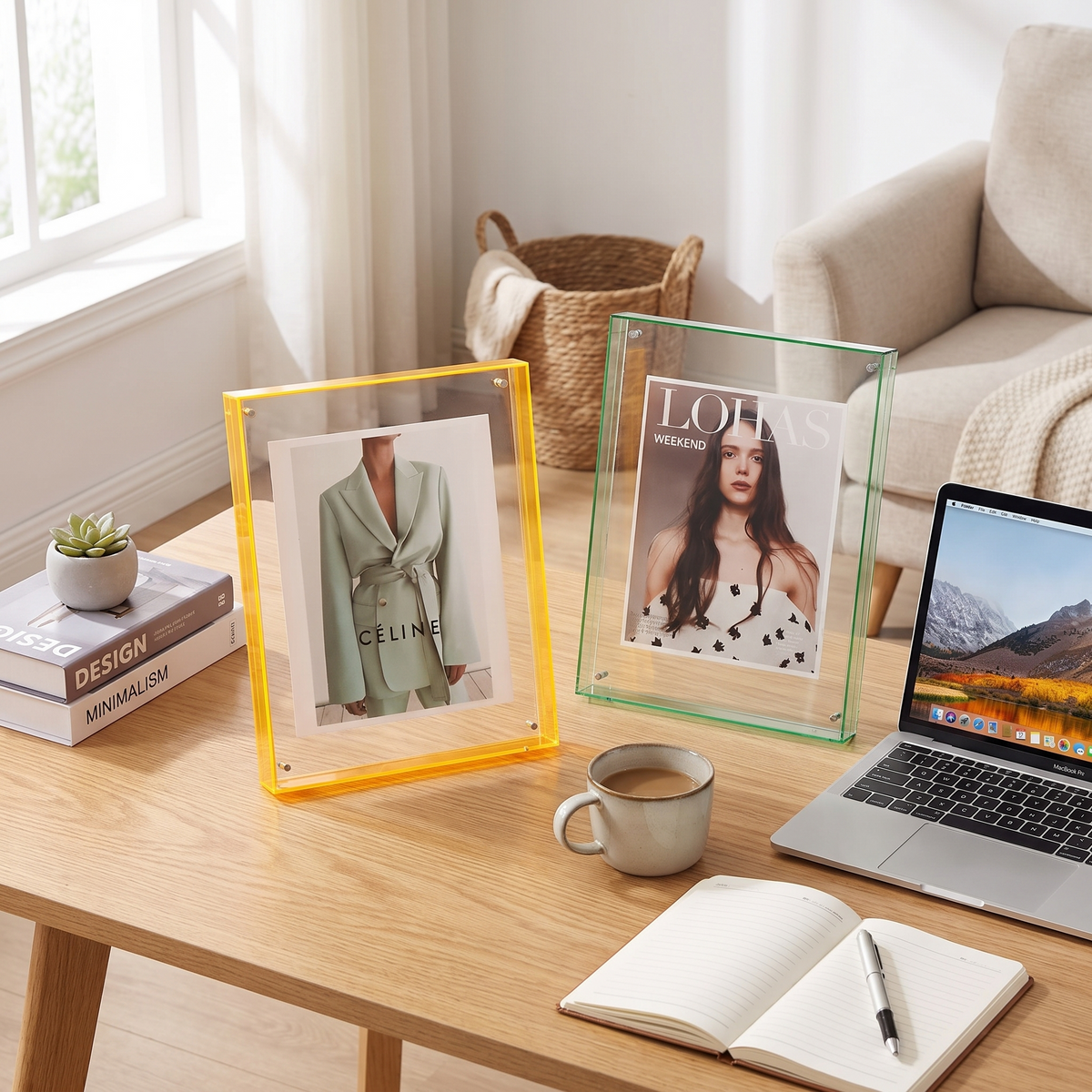 Acrylic Photo Frame | Modern Minimalist Display