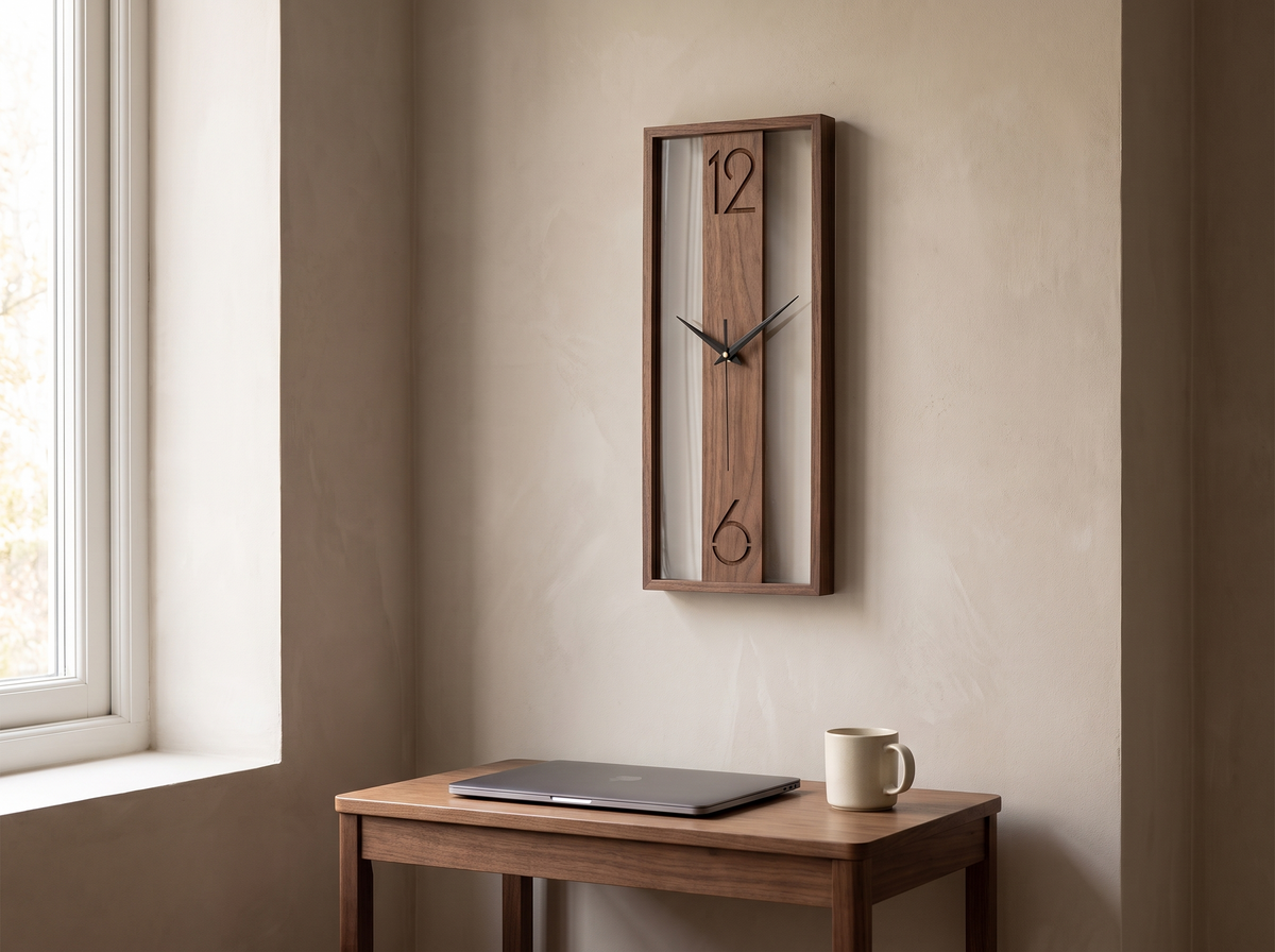Modern Rectangular Wall Clock