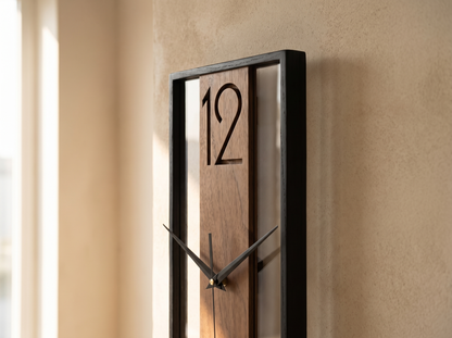 Modern Rectangular Wall Clock