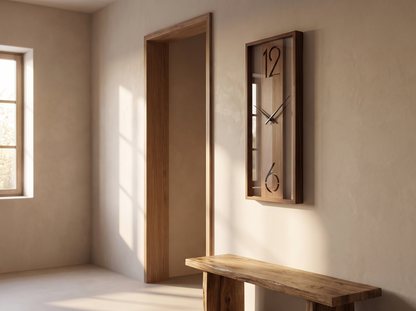 Modern Rectangular Wall Clock