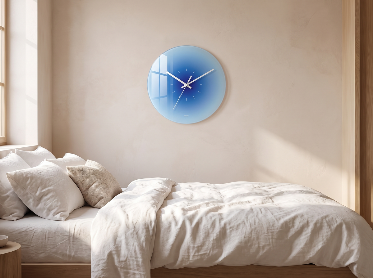 Sunset Glass Wall Clock