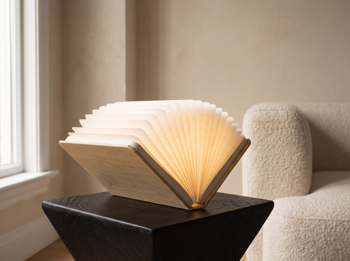 Lumibook Table Lamp: A Book That Lights The Room