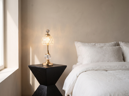 Crystal Touch Table Lamp: Runs From Any USB Socket