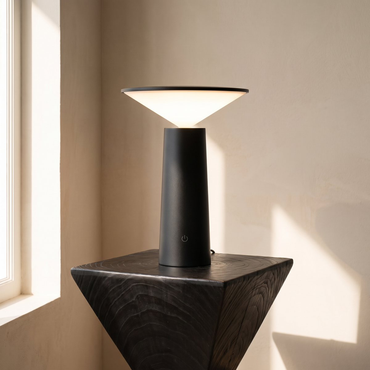 Aurora Libra Table Lamp in Black