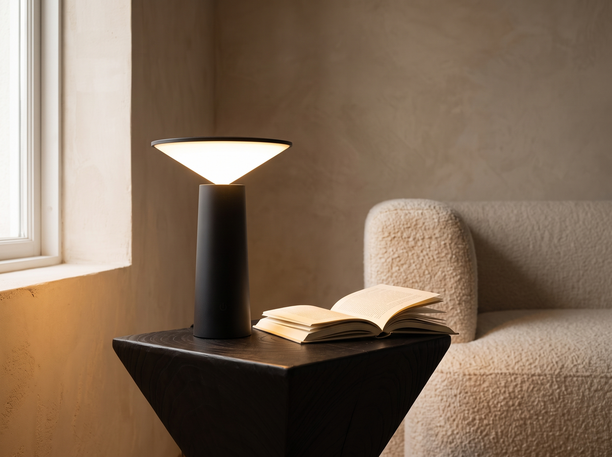 Aurora Libra Table Lamp: Touch To Set The Tone