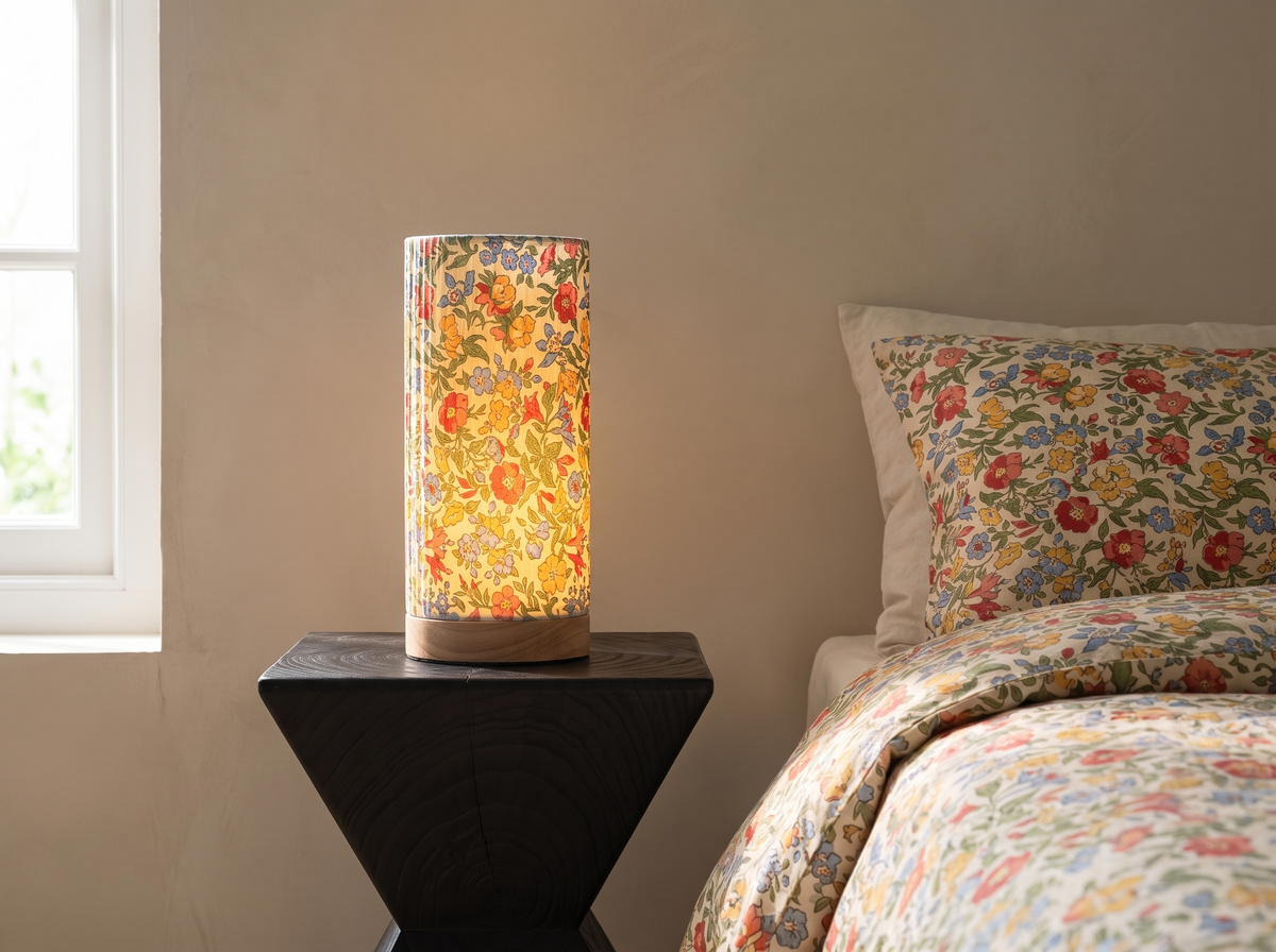 Modern Wooden Table Lamp: Wood Underneath