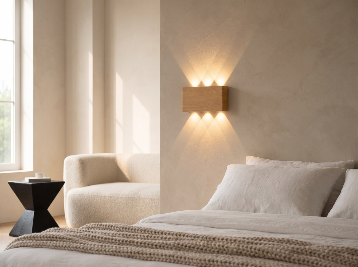 LumiBlock Rechargeable Wall Lamp: Light From Across The Room