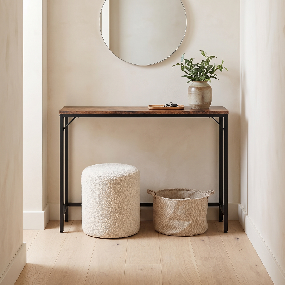 Thorne Console Table in a styled interior