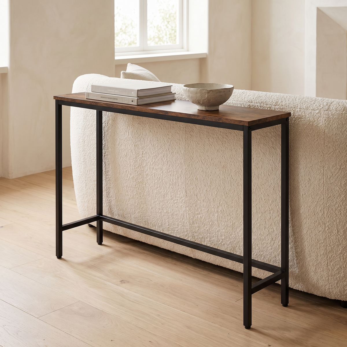 Thorne Console Table in a styled interior