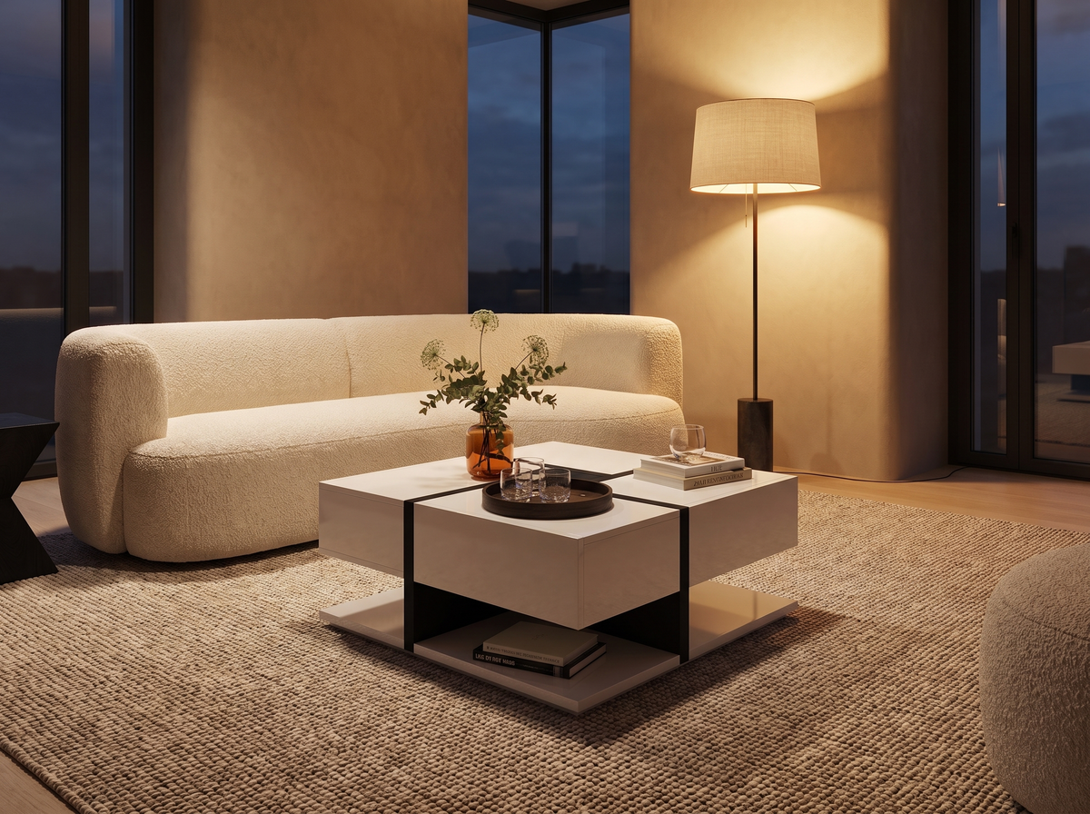Arlo Gloss Coffee Table: Made For The Middle Of The Room